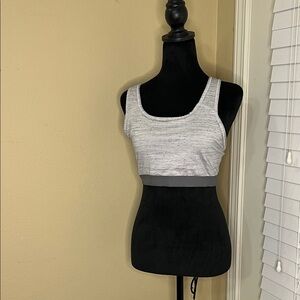 Avia Light Gray Women's Crop Top